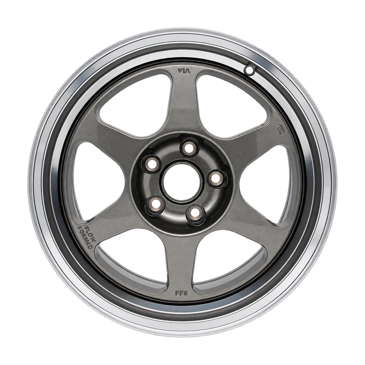 FF6 — Gunmetal / polished lip
